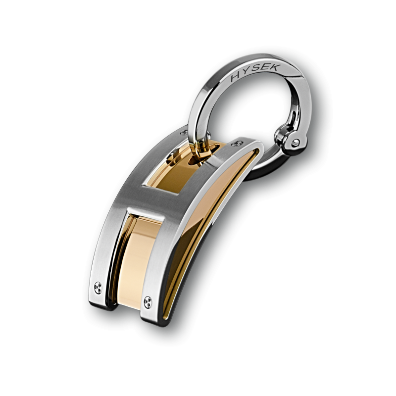 Steel and Rose Gold finishing