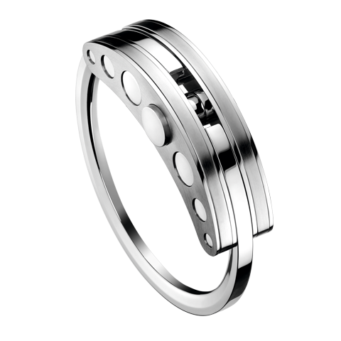 Hysek Key Ring in Steel